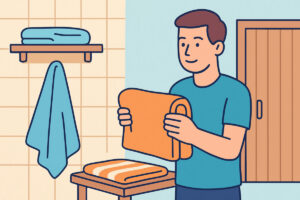 Pyyhkeet ja laudeliinat – kuuluvatko vuokraan